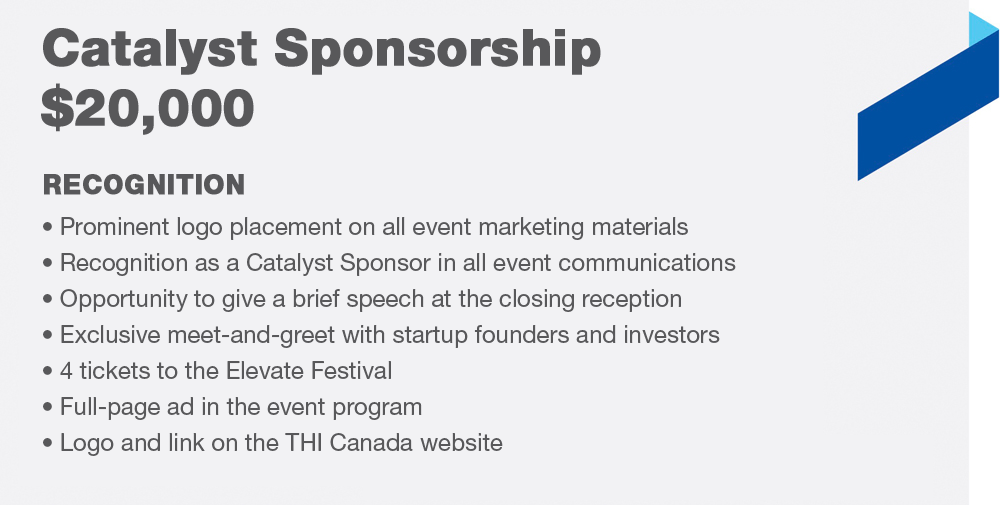 Catalyst Sponsorship
