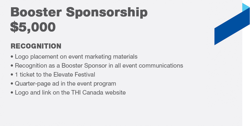 Booster Sponsorship